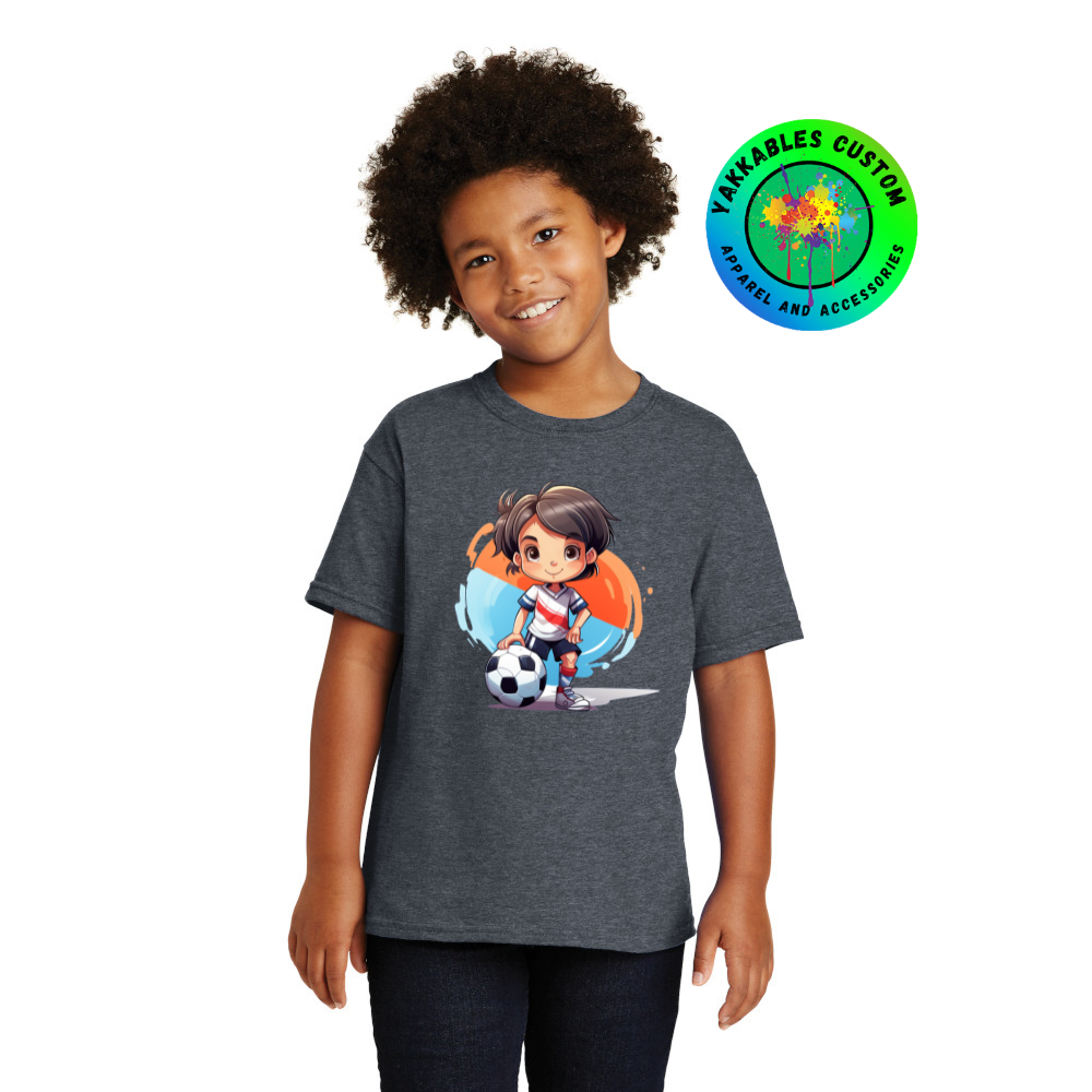 Kids Soccer Player T-shirt