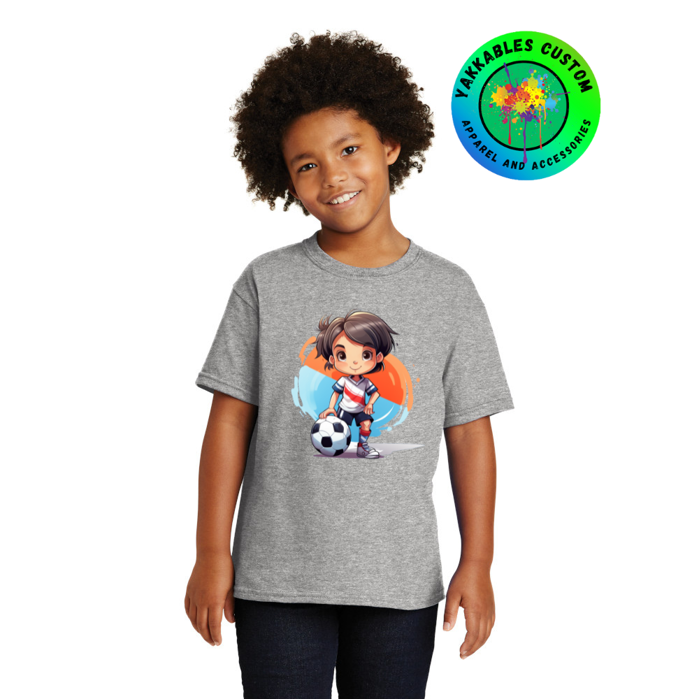 Kids Soccer Player T-shirt