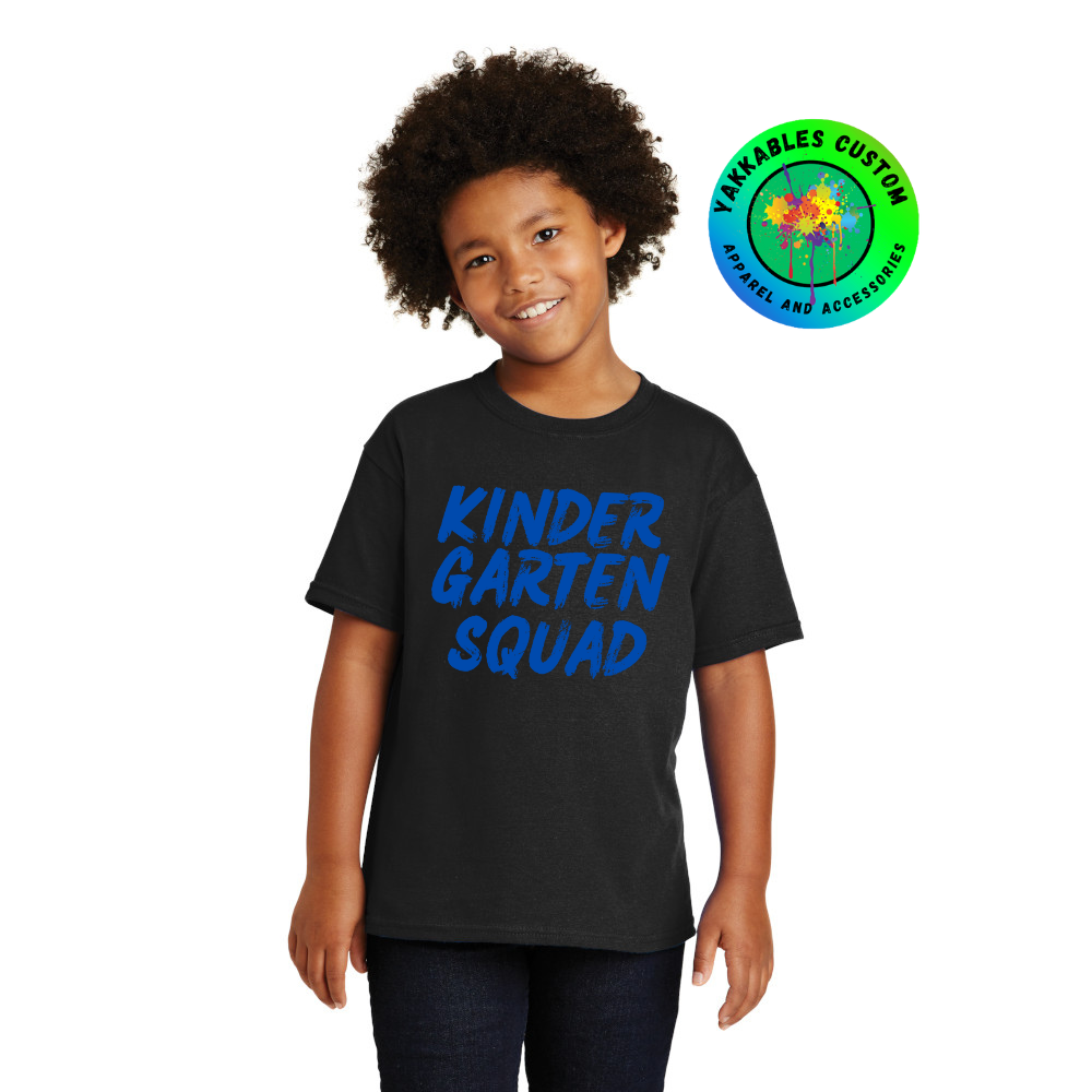 Kids Kindergarten Squad T-shirt