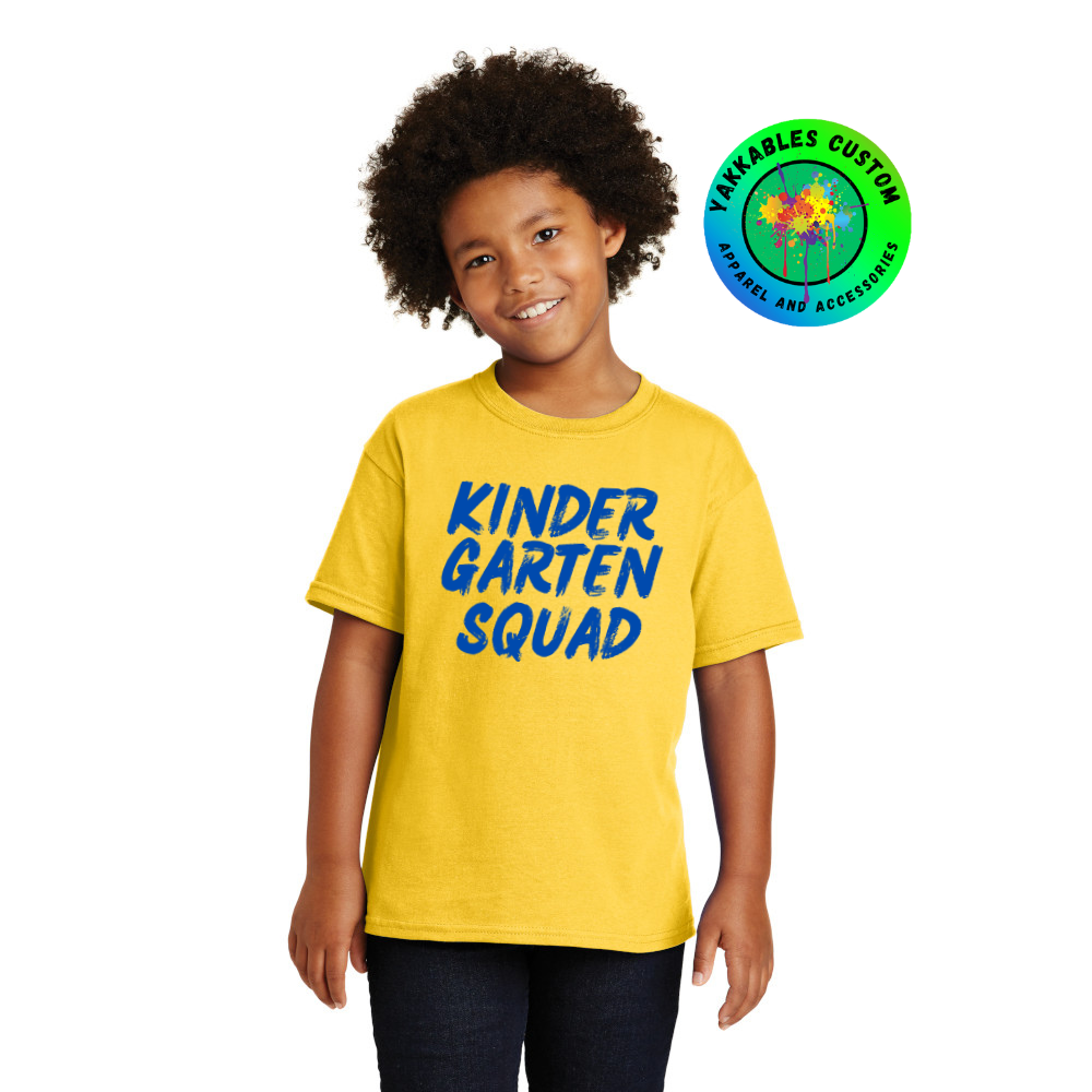 Kids Kindergarten Squad T-shirt