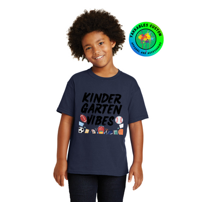 Kids Kindergarten Vibes T-shirt