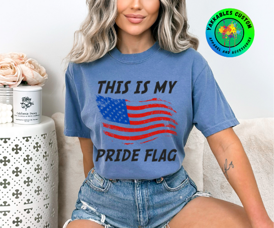 My Pride Flag American Patriotic Pride Shirt