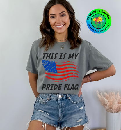 My Pride Flag American Patriotic Pride Shirt