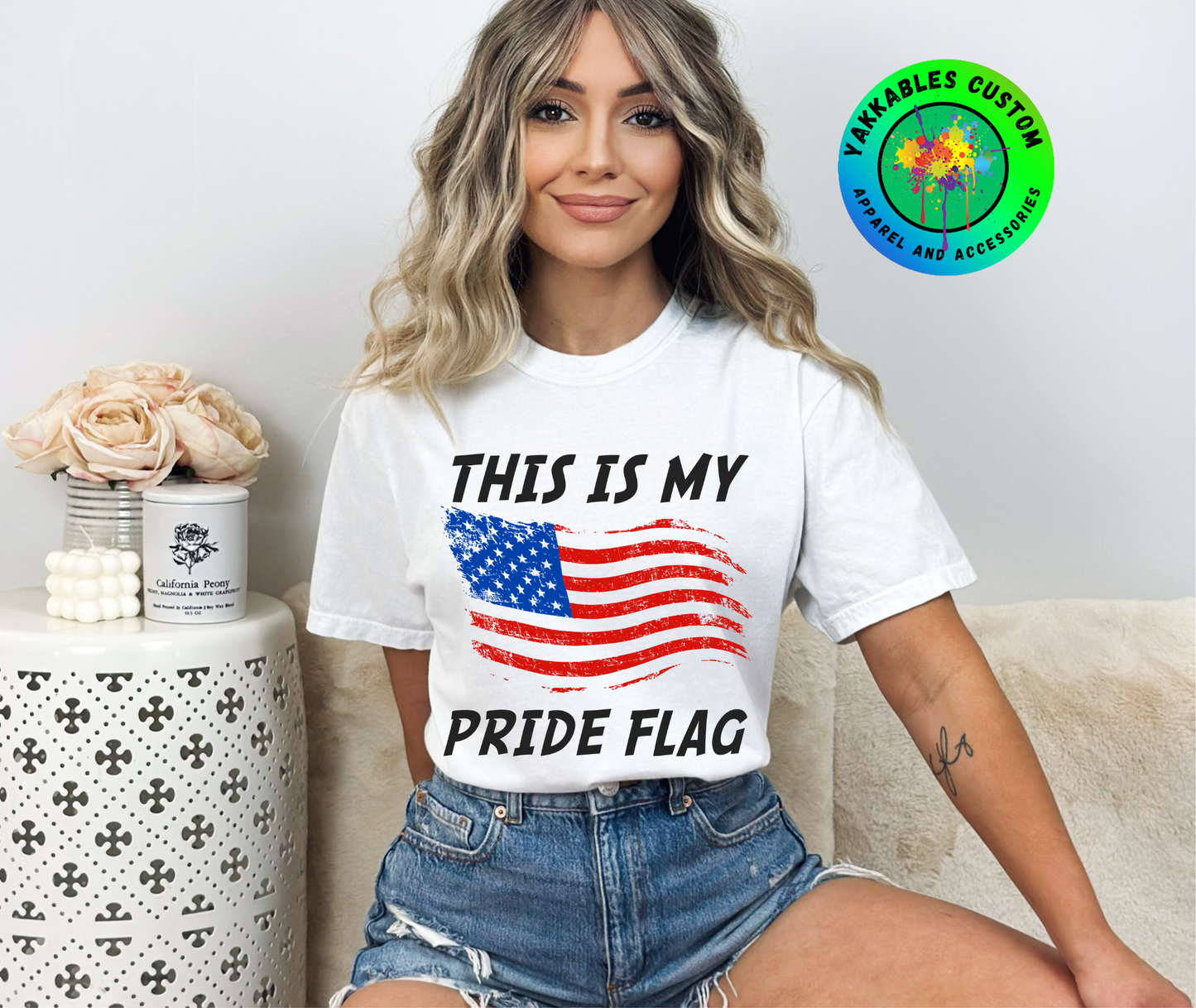 My Pride Flag American Patriotic Pride Shirt