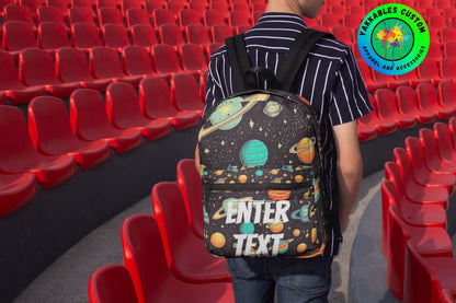 Personalized Outerspace Backpack