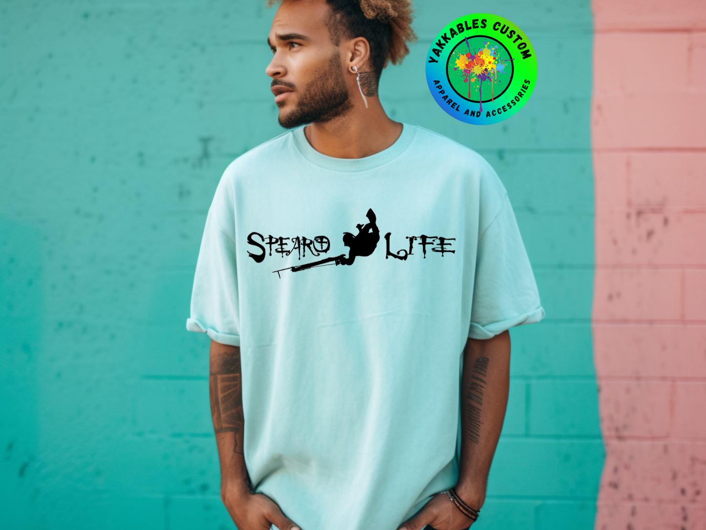 Spearolife Spearfishing Freediver T-shirt