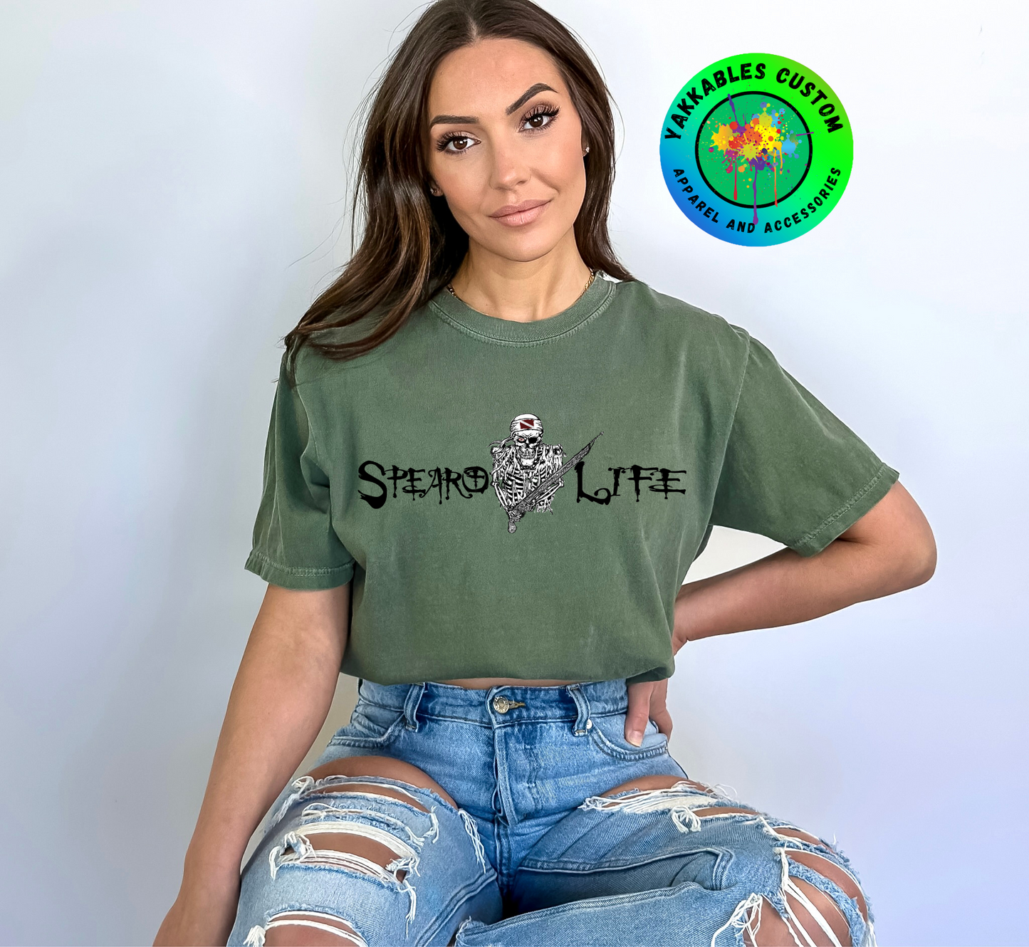 SpearoLife Skeleton Spearfisher T-shirt