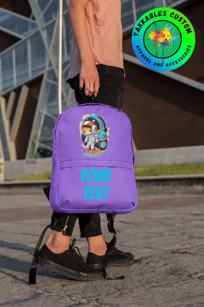 Personalized Space Girl Astronaut Backpack