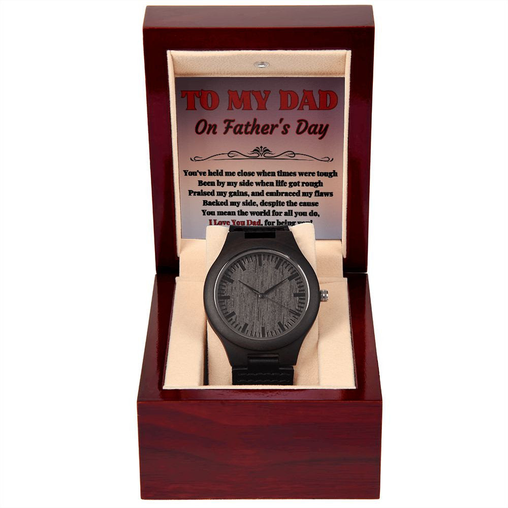 Wooden Watch for Dad for Father's Day Gift Idea for Dad