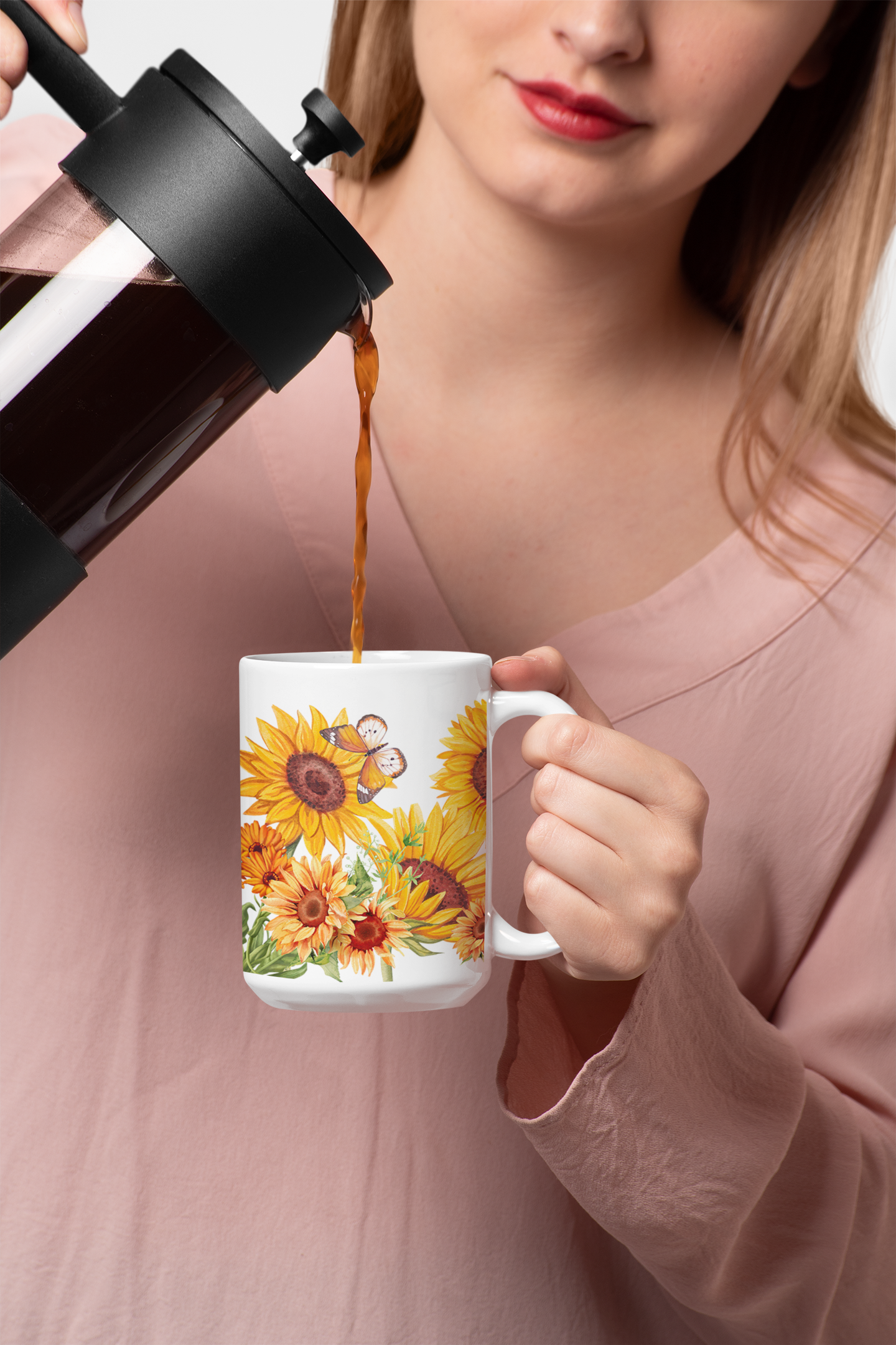 Sunflower Coffee Mug Sunflowers Cup Gift for Mom