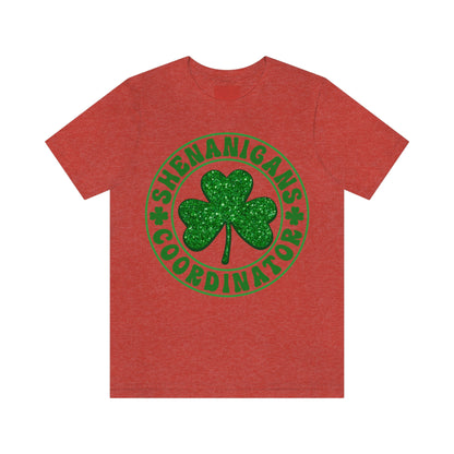 St Patricks Day Shenanigans Coordinator Shamrock Shirt