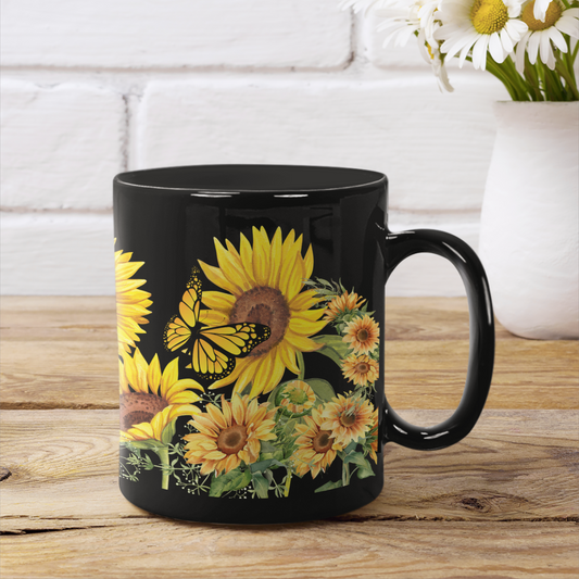 Sunflower Coffee Mug Sunflowers Cup Gift for Mom