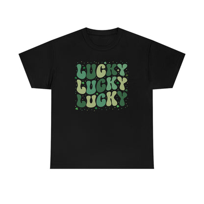 Lucky Lucky Lucky Retro Shirt for St. Patrick's Day