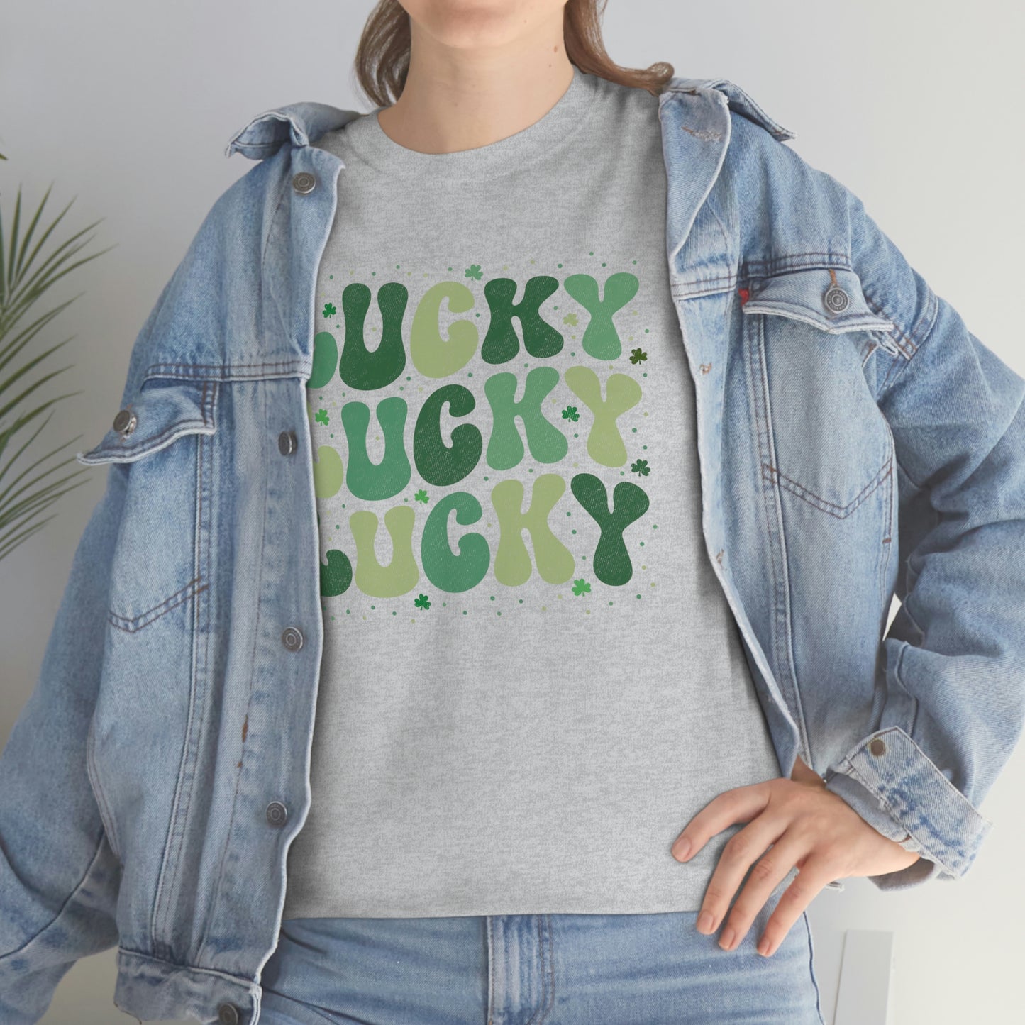 Lucky Lucky Lucky Retro Shirt for St. Patrick's Day