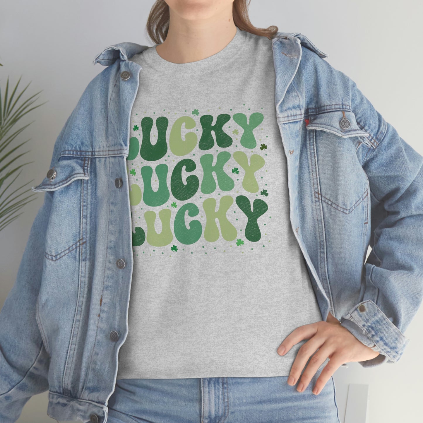 Lucky Lucky Lucky Retro Shirt for St. Patrick's Day