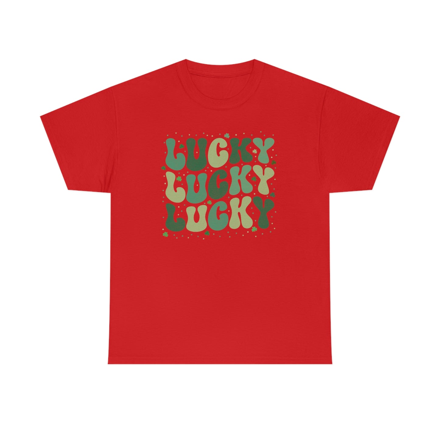 Lucky Lucky Lucky Retro Shirt for St. Patrick's Day