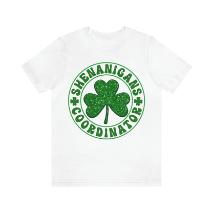 St Patricks Day Shenanigans Coordinator Shamrock Shirt