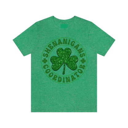 St Patricks Day Shenanigans Coordinator Shamrock Shirt