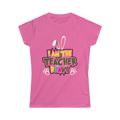 I Am The Teacher Bunny Shirt Easter Bunny Teacher Shirt