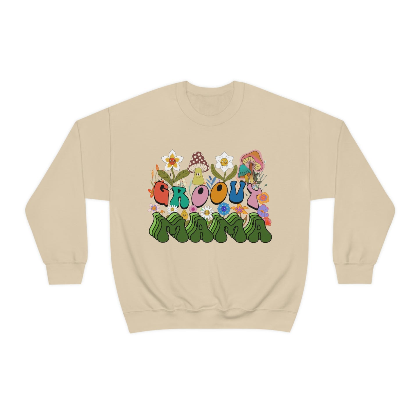 Groovy Mama Sweatshirt for Mothers Day Gift for Mom