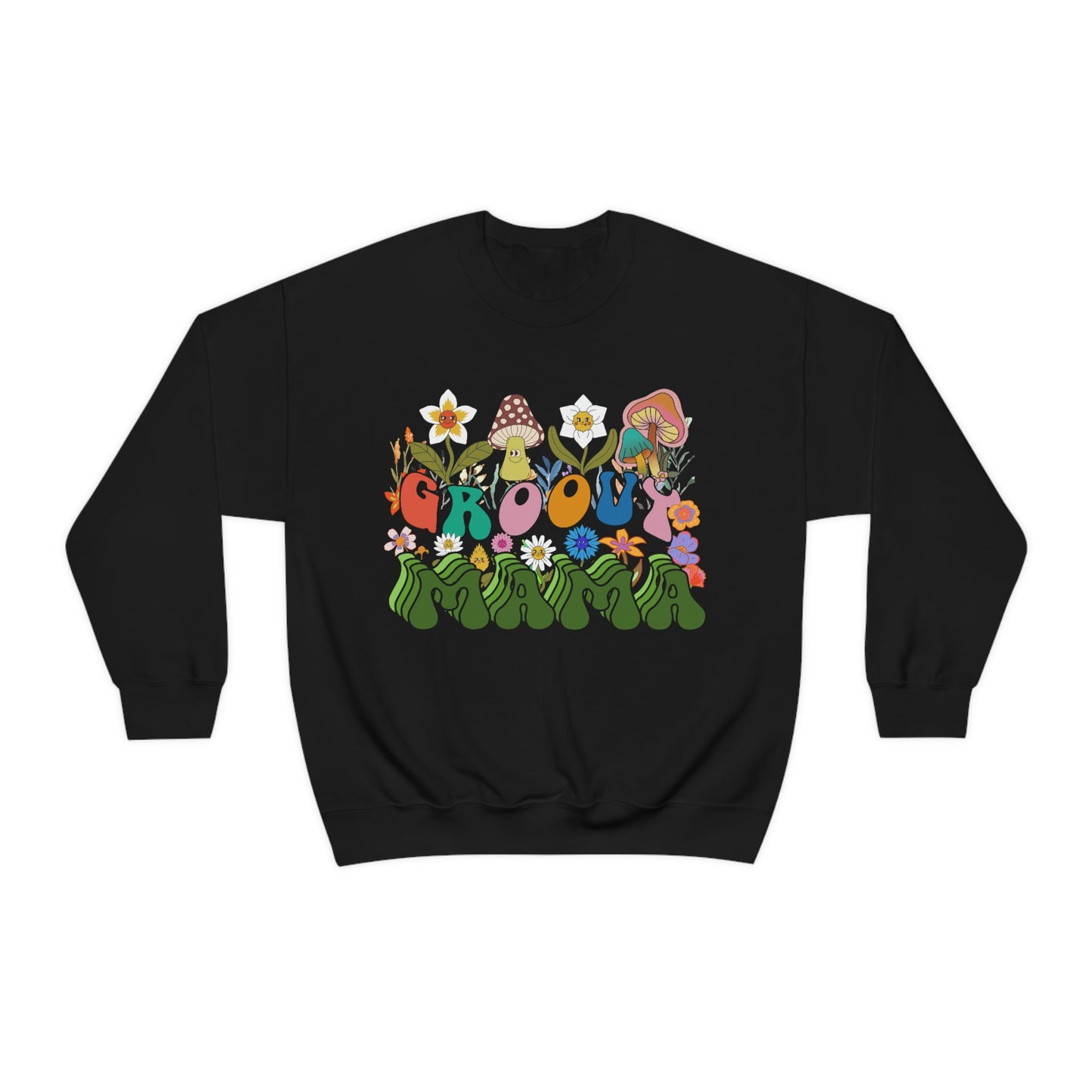 Groovy Mama Sweatshirt for Mothers Day Gift for Mom