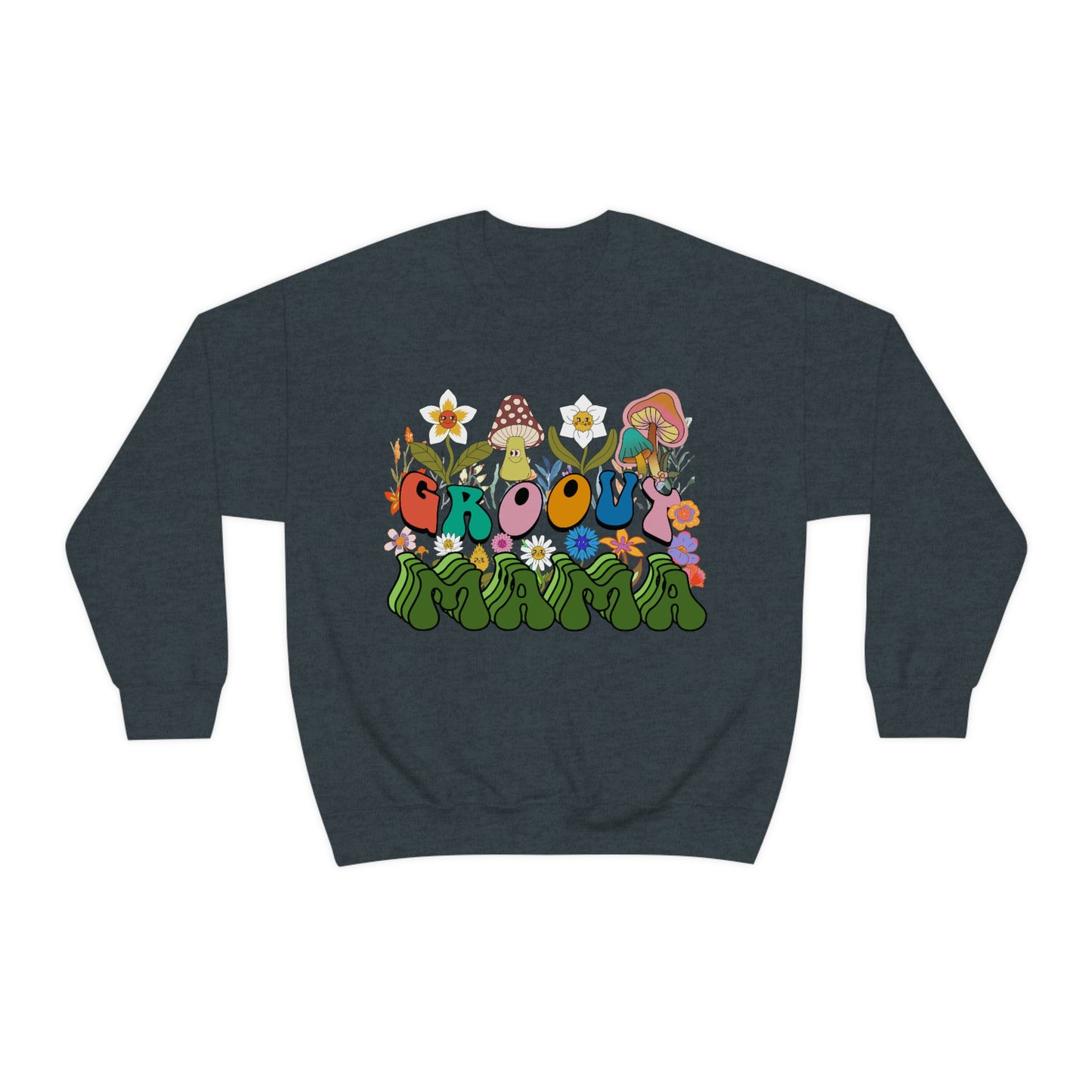 Groovy Mama Sweatshirt for Mothers Day Gift for Mom