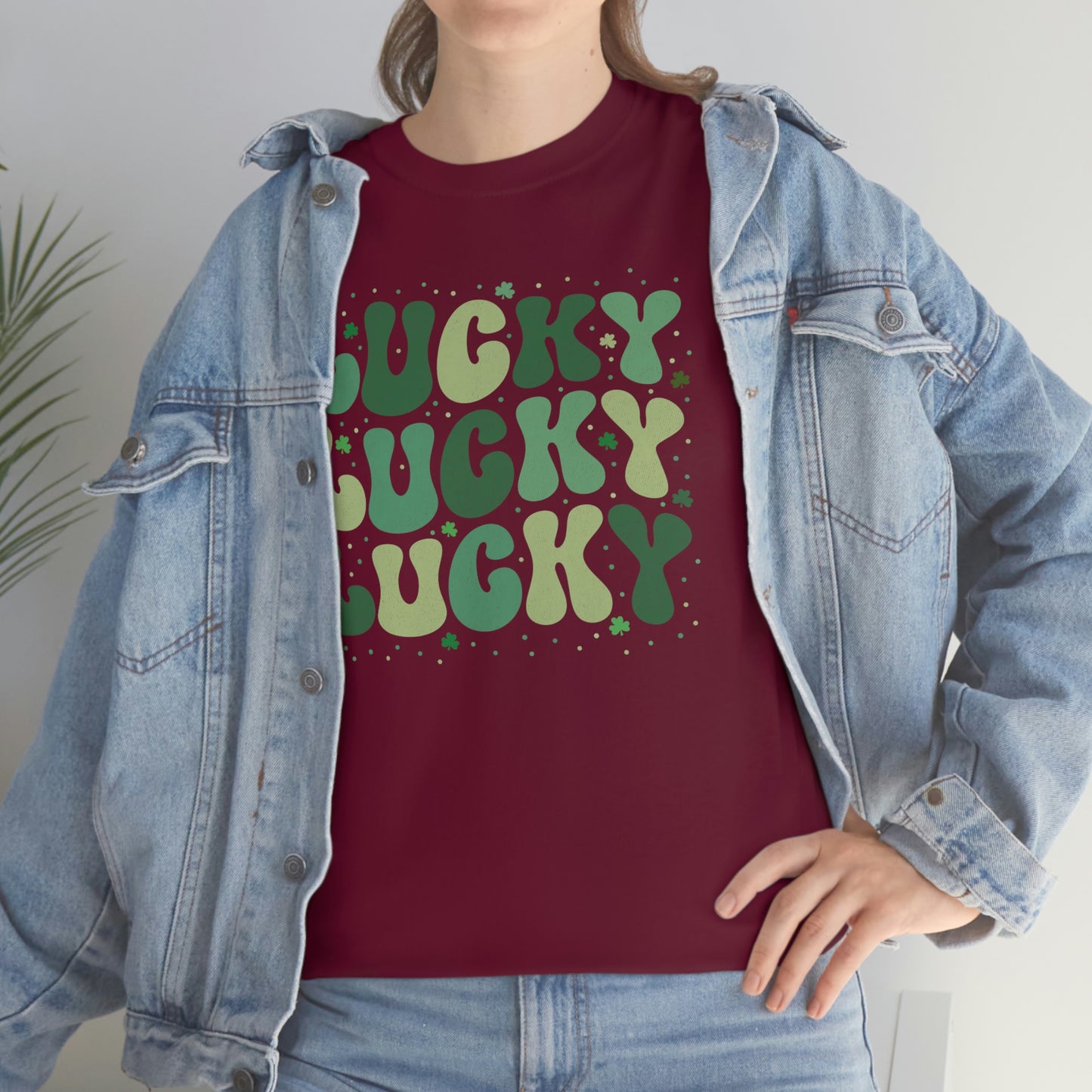 Lucky Lucky Lucky Retro Shirt for St. Patrick's Day