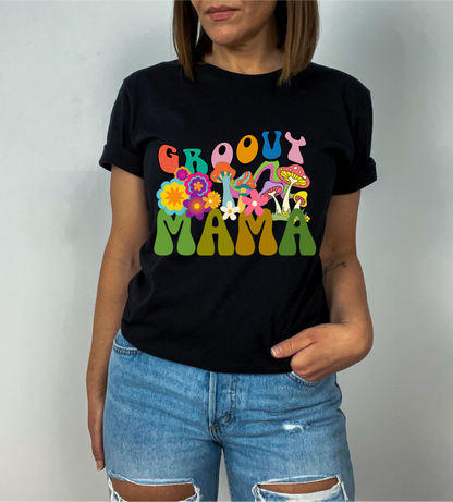 Groovy Mama Shirt for Mothers Day Gift for Mom