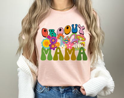 Groovy Mama Shirt for Mothers Day Gift for Mom