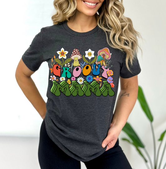 Groovy Mama Shirt for Mom for Mothers Day Gift