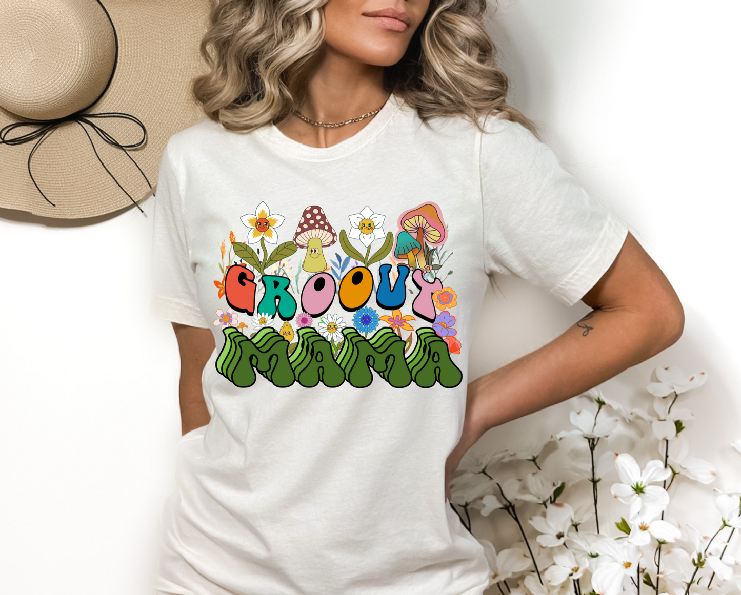 Groovy Mama Shirt for Mom for Mothers Day Gift