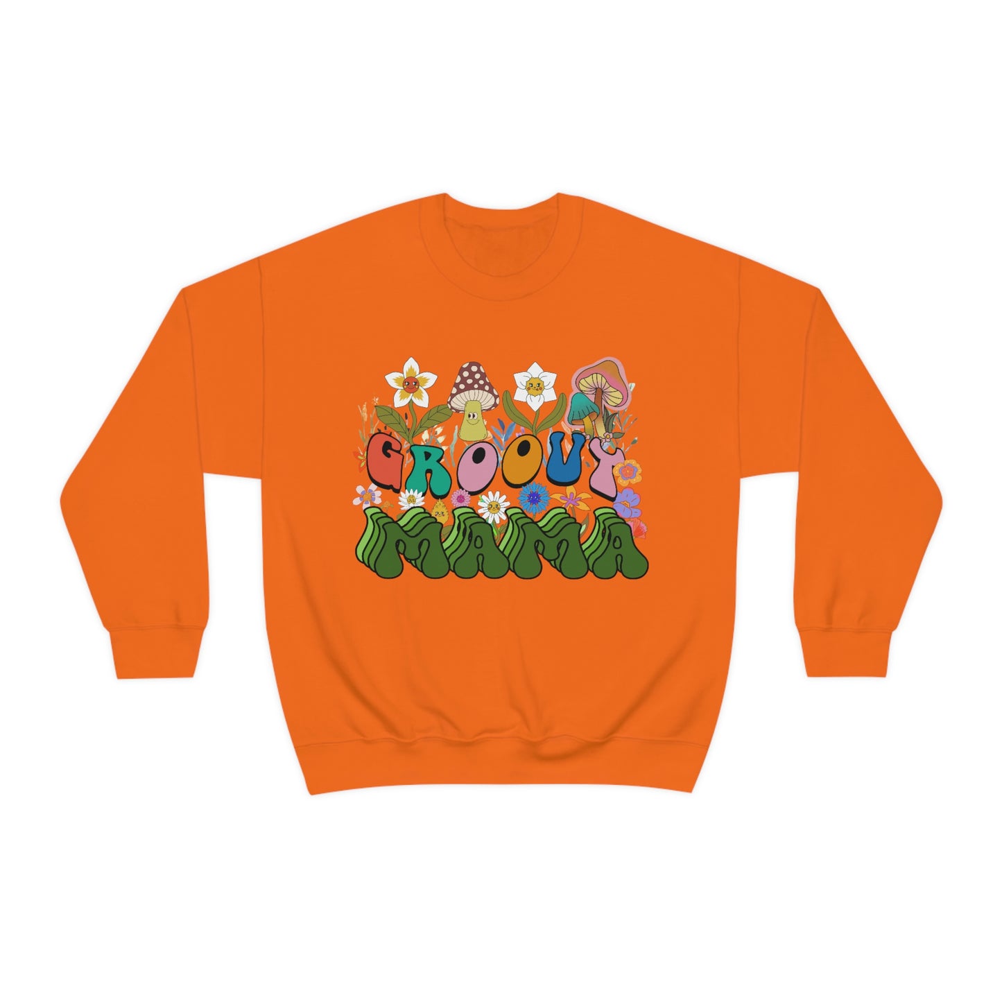 Groovy Mama Sweatshirt for Mothers Day Gift for Mom