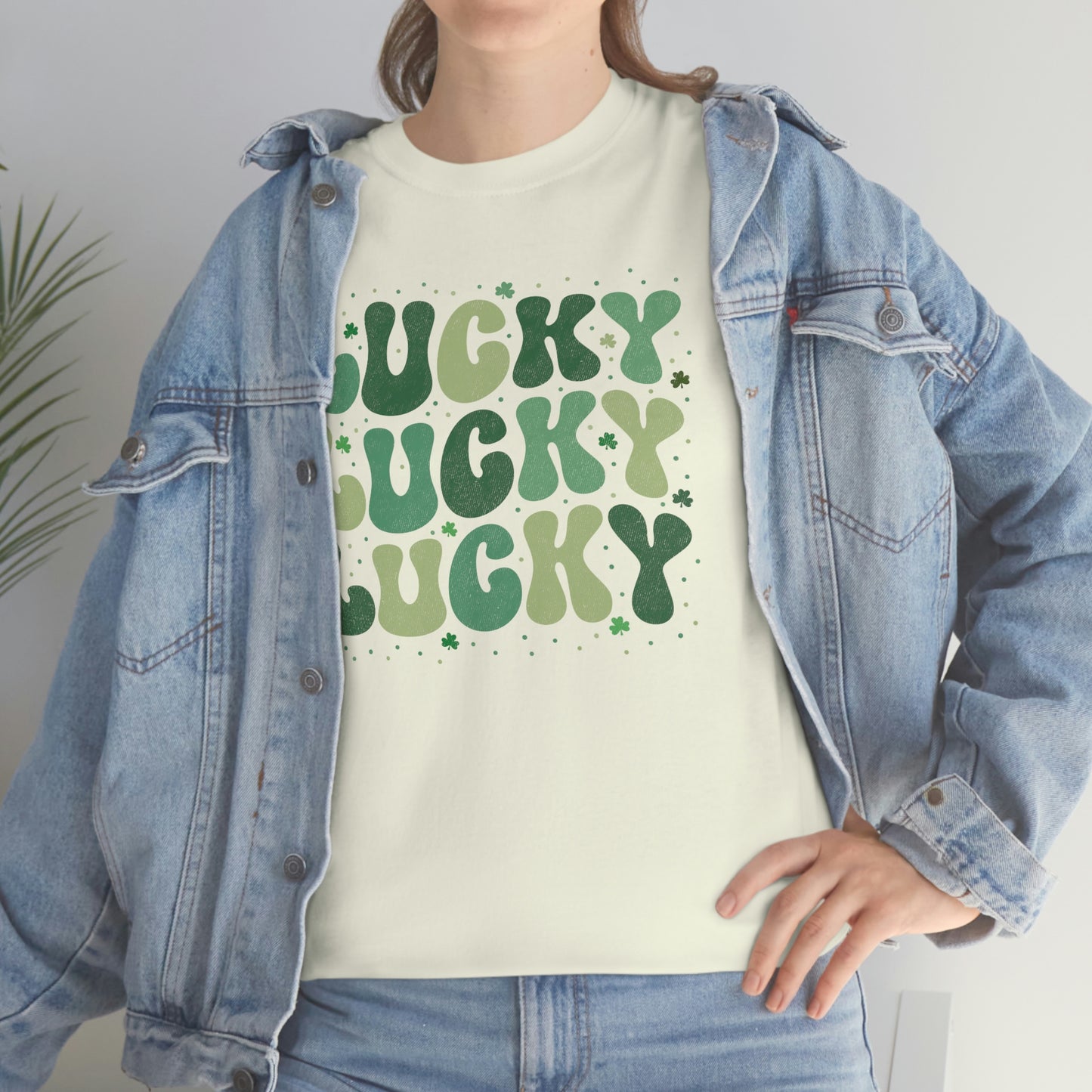 Lucky Lucky Lucky Retro Shirt for St. Patrick's Day