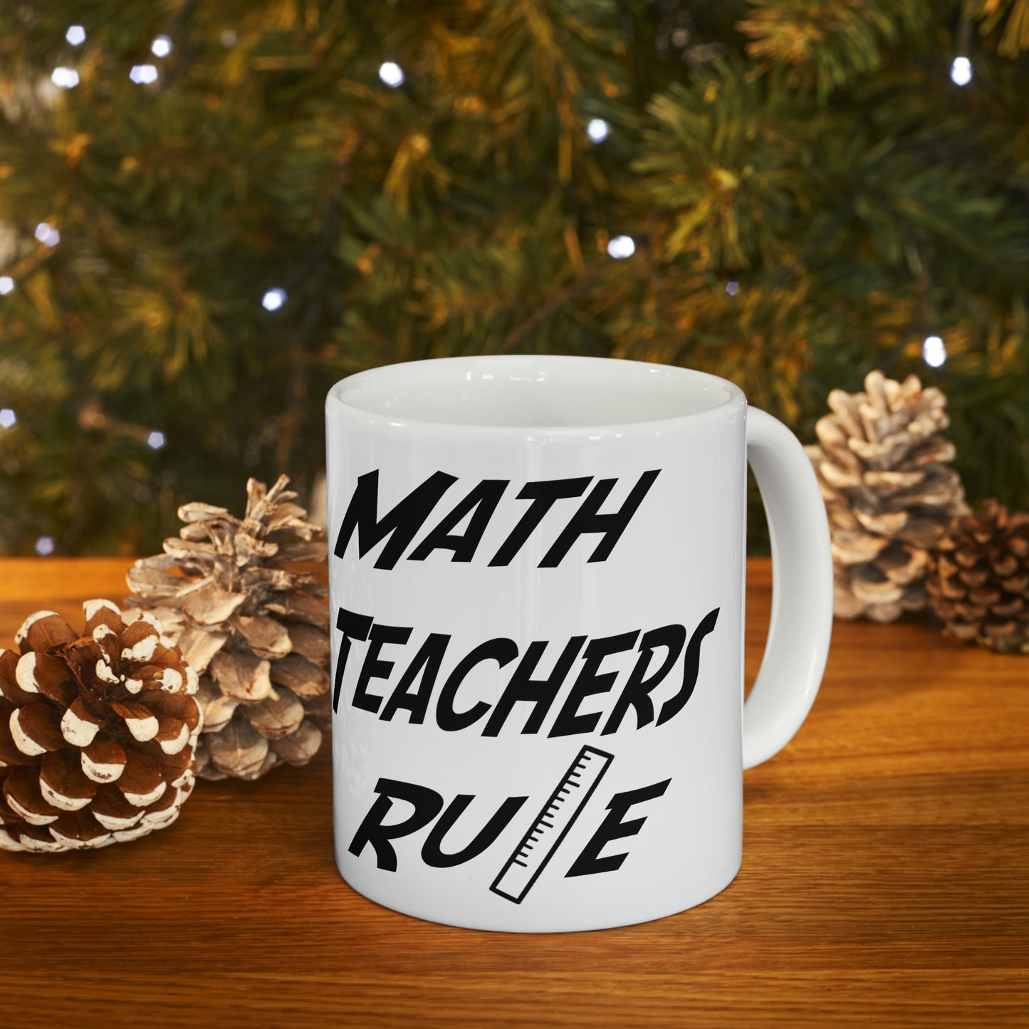 Math Tutors Rule Mug, Math Teachers Rule Mug