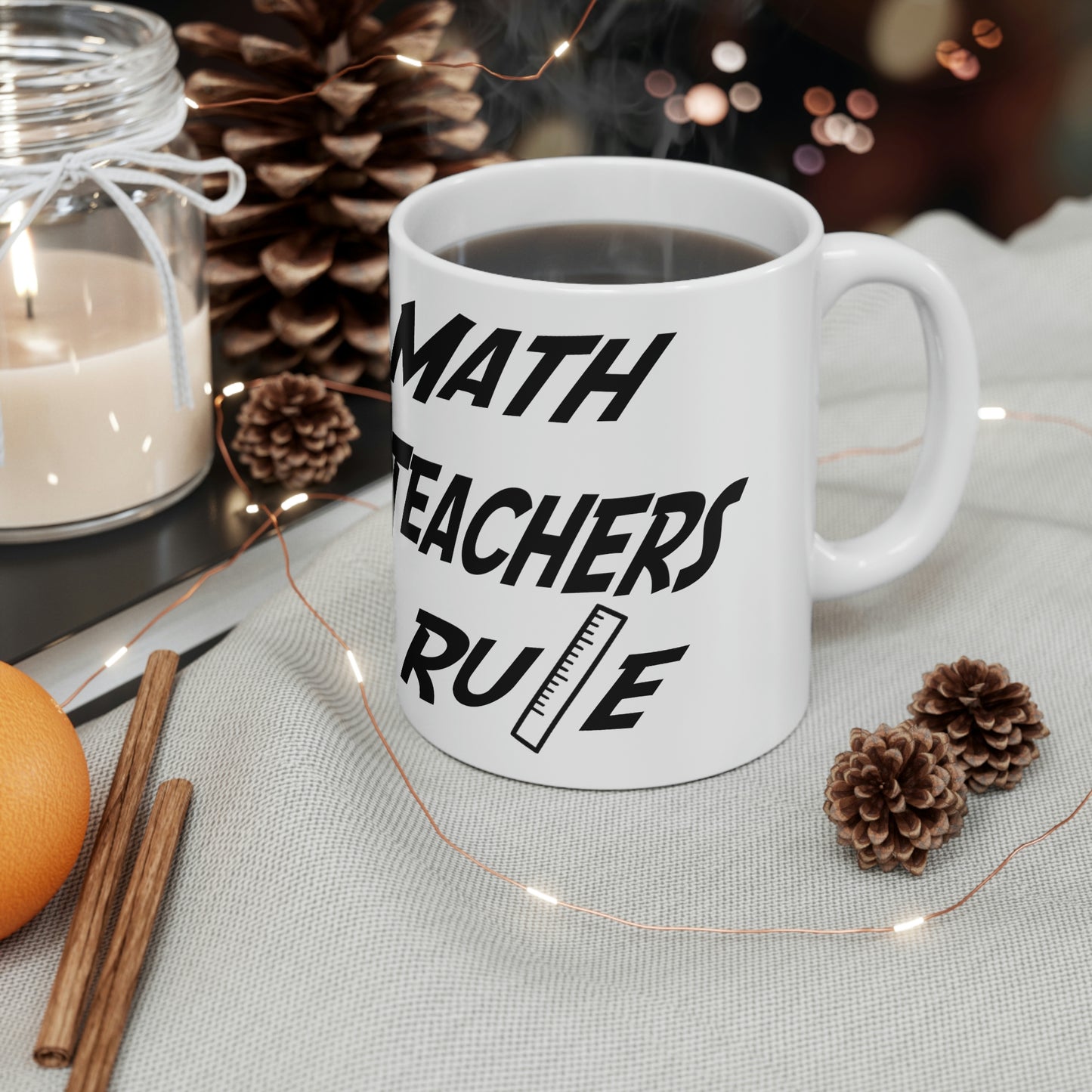 Math Tutors Rule Mug, Math Teachers Rule Mug