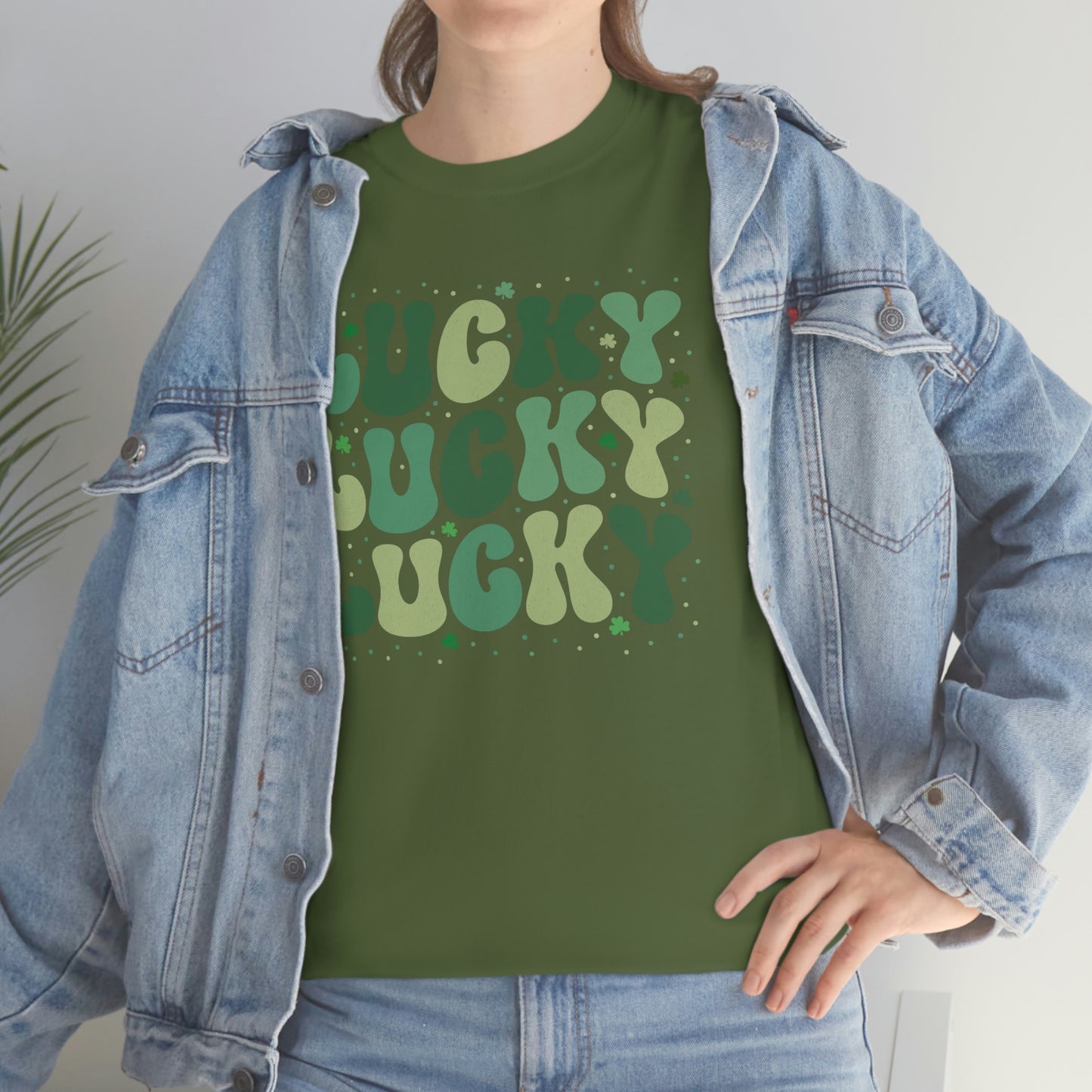 Lucky Lucky Lucky Retro Shirt for St. Patrick's Day