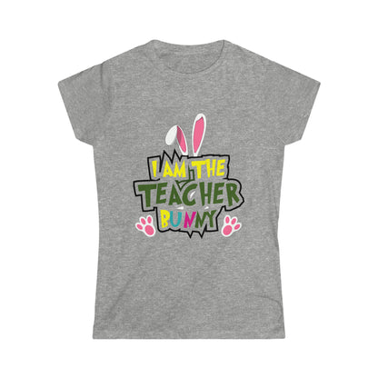 I Am The Teacher Bunny Shirt Easter Bunny Teacher Shirt