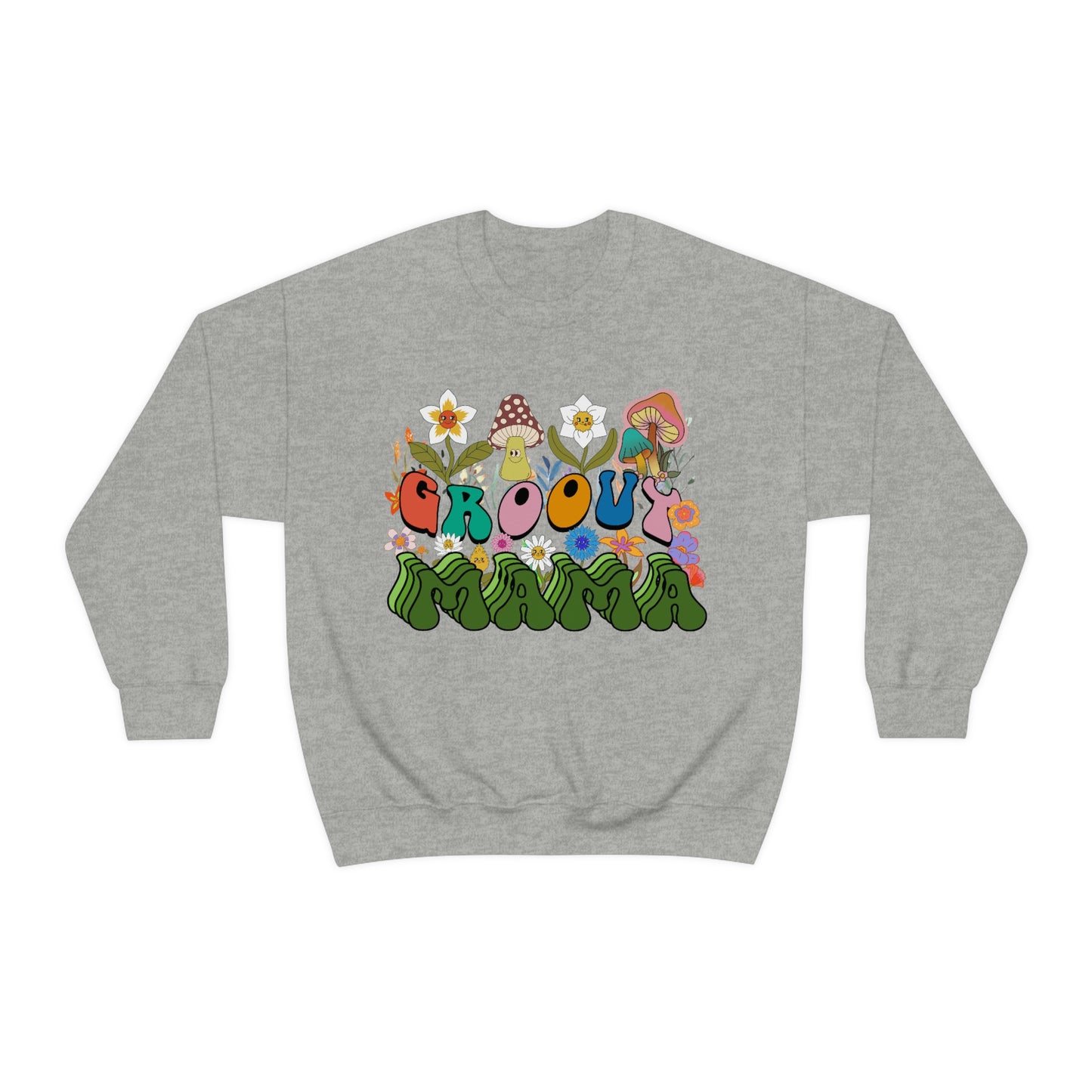 Groovy Mama Sweatshirt for Mothers Day Gift for Mom