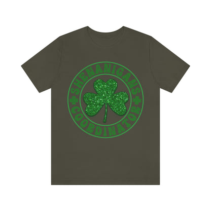 St Patricks Day Shenanigans Coordinator Shamrock Shirt