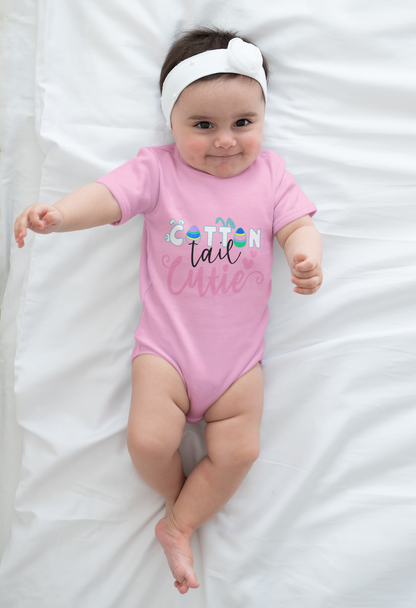 Cotton Tail Cutie Onesie Easter Bodysuit