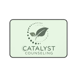 E6F6E2 Custom Desk Mat - Catalyst Counseling