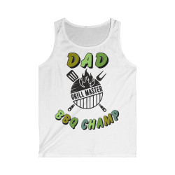 BBQ - Men's Softstyle Tank Top (DAD Grill Master CHAMP)