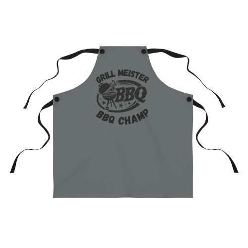 BBQ - Apron (Aop) (GRILL MEISTER) Grey