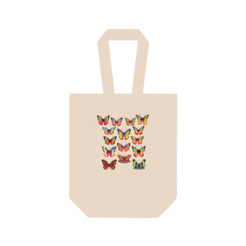 Butterflies - Canvas Tote Bag (BUTTERFLIES) 15