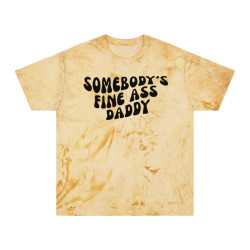 Dad - Unisex Color Blast T-Shirt (FINE ASS DADDY)