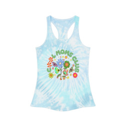 Mom - Tie Dye Racerback Tank Top (COOL MOMS CLUB)