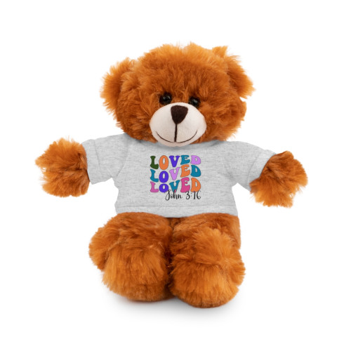 Christian - Stuffed Animals with Tee (LOVED JOHN 3:16)