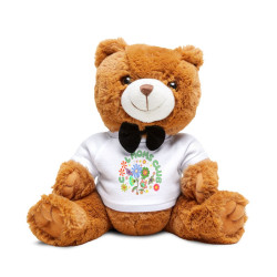 Mom - Teddy Bear with T-Shirt (COOL MOMS CLUB)