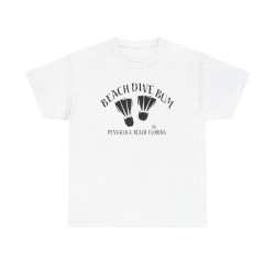 Scuba - Unisex Heavy Cotton Tee (BEACH DIVE BUM - Pensacola, Fl)